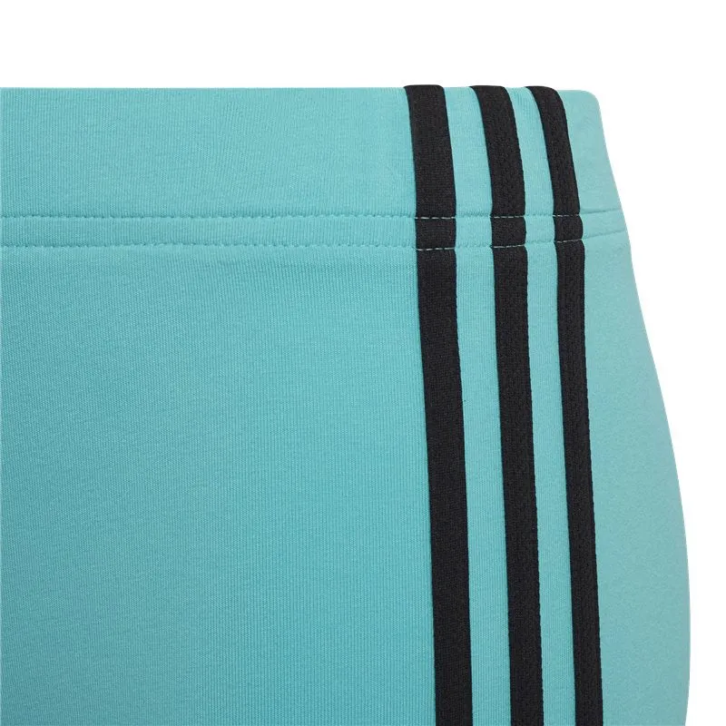 adidas Essentials 3 Stripes Leggings - Girls - Semi Mint Rush/Black