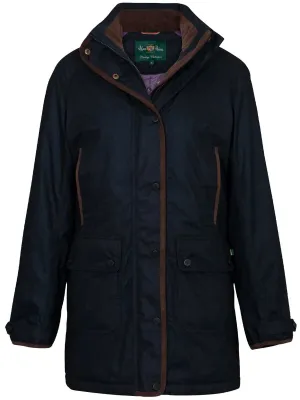 ALAN PAINE Fernley Weekend Coat - Ladies Waterproof - Navy