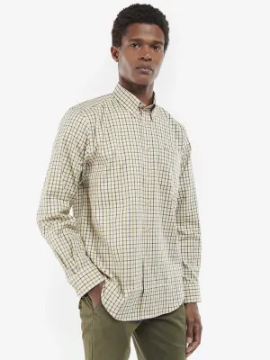 BARBOUR Sporting Tattersall Check Shirt - Men's - Navy/Olive