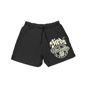 Birds "Militare" Stone French Terry Garment-Dyed Shorts