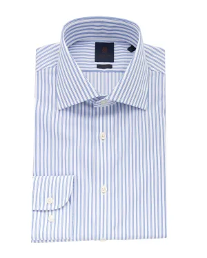 Blue Strong Stripe Non-iron Shirt