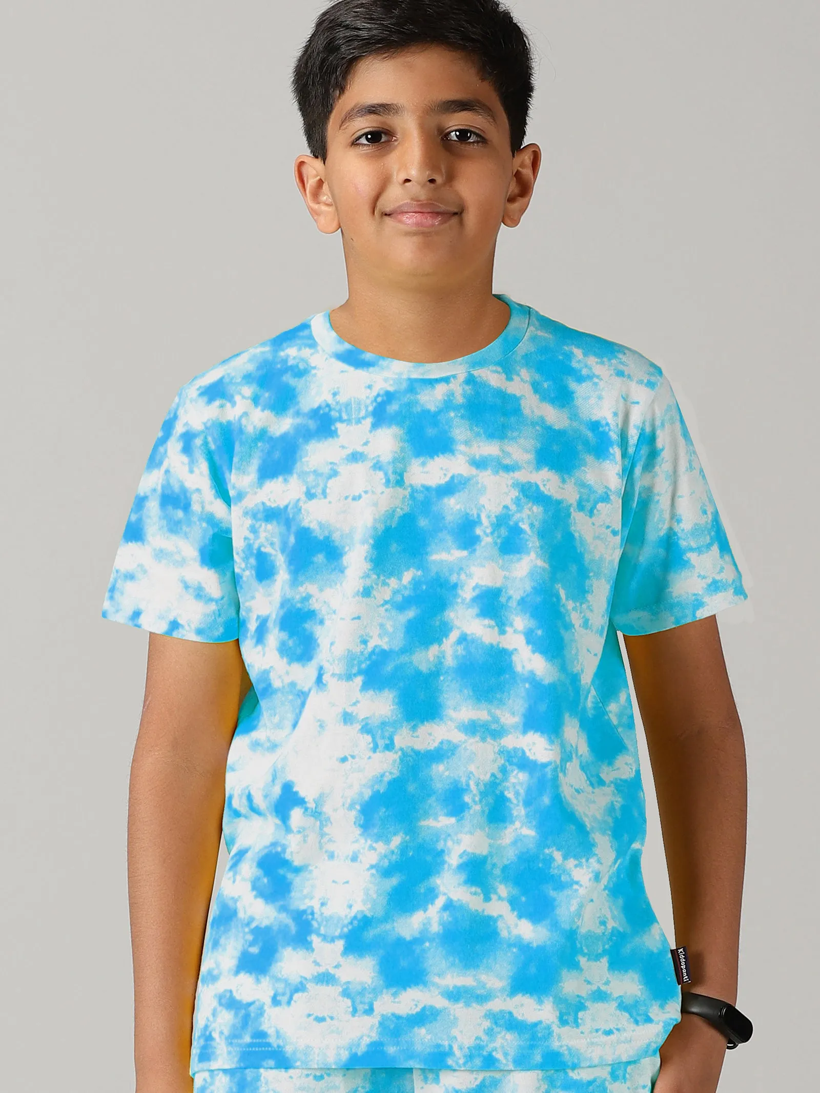 Boys Tie & Dye Printed Tee