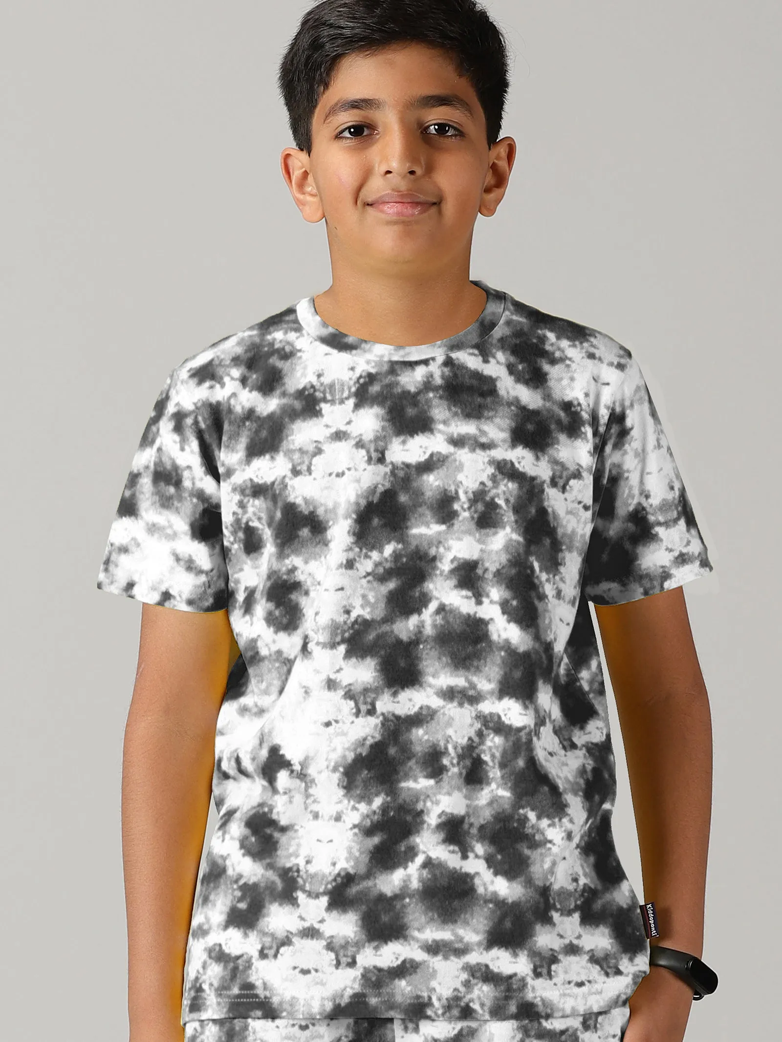 Boys Tie & Dye Printed Tee