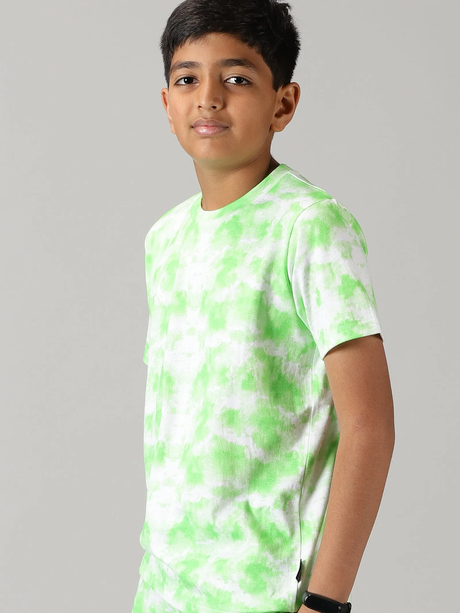 Boys Tie & Dye Printed Tee