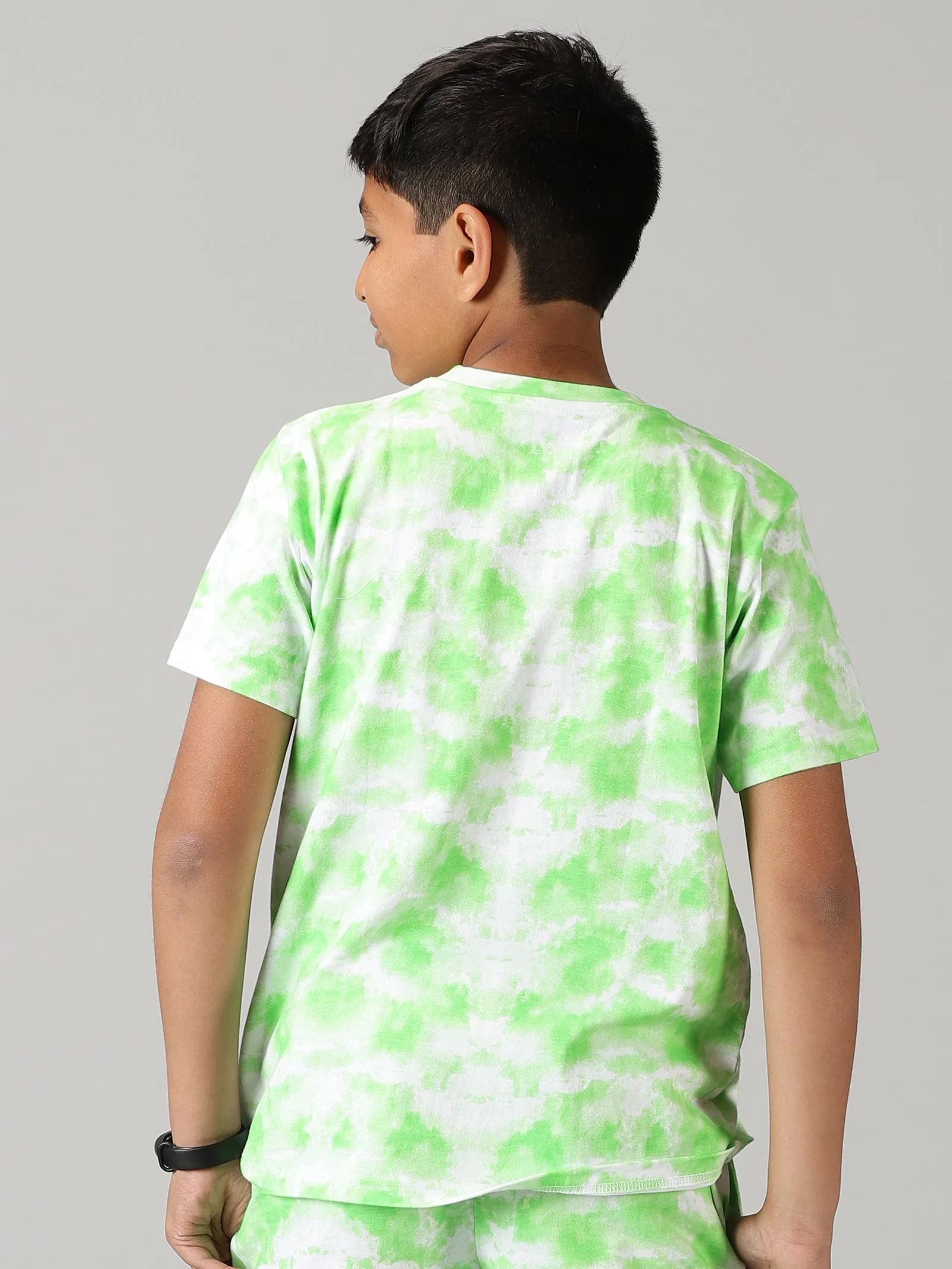 Boys Tie & Dye Printed Tee