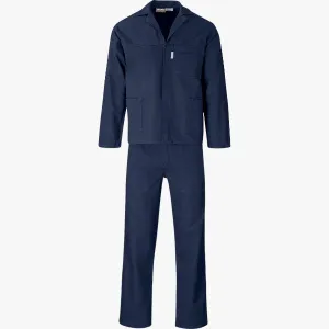 Premium 2-Piece Navy Conti Suit for Men - Stylish and Durable Workwear Set