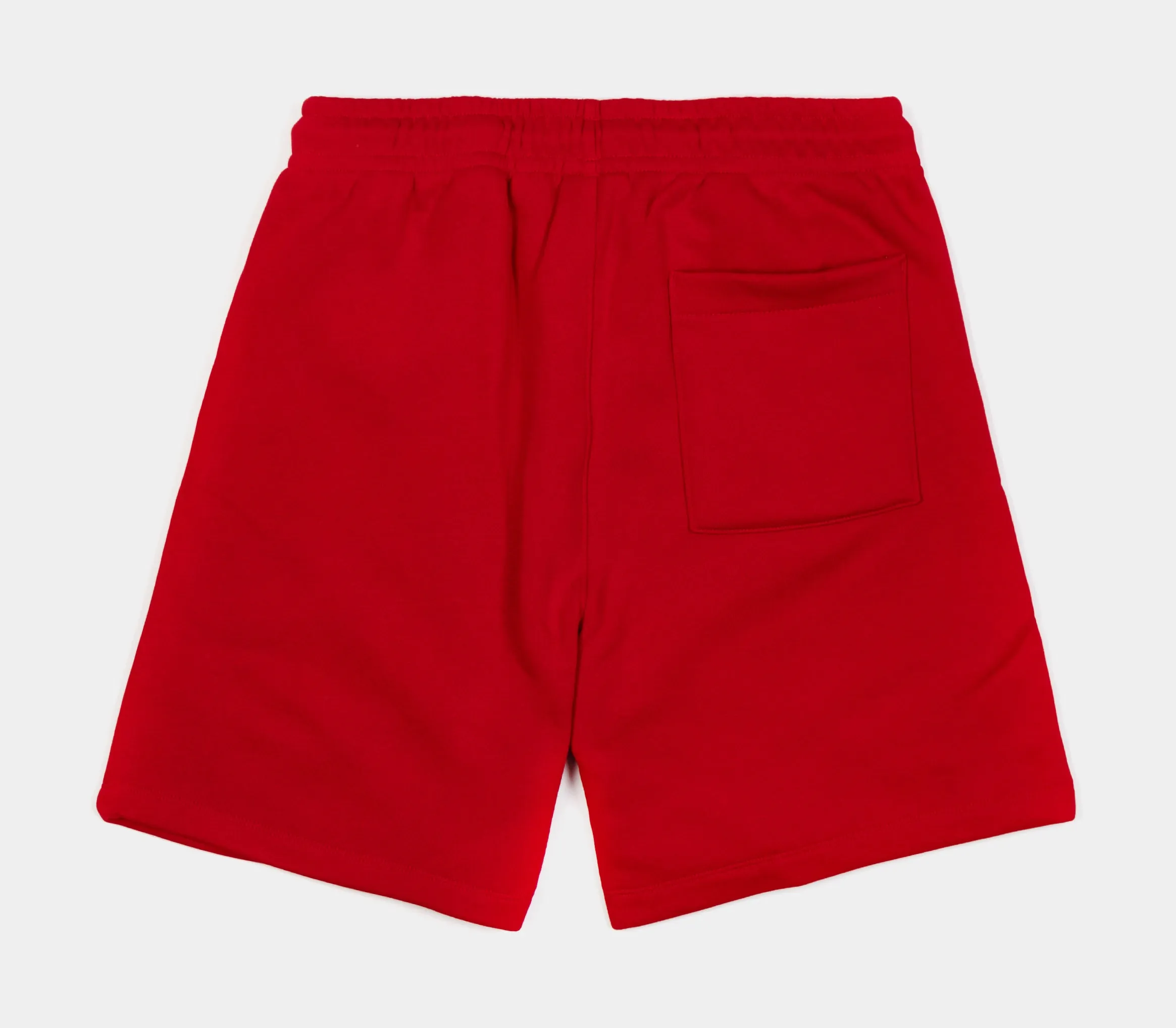 Essentials Fleece Mens Shorts (Red)