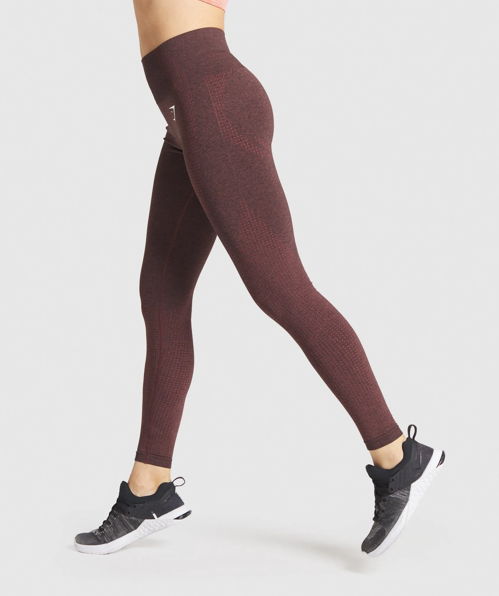 Gymshark Vital Seamless Leggings - Brown Marl