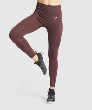 Gymshark Vital Seamless Leggings - Brown Marl