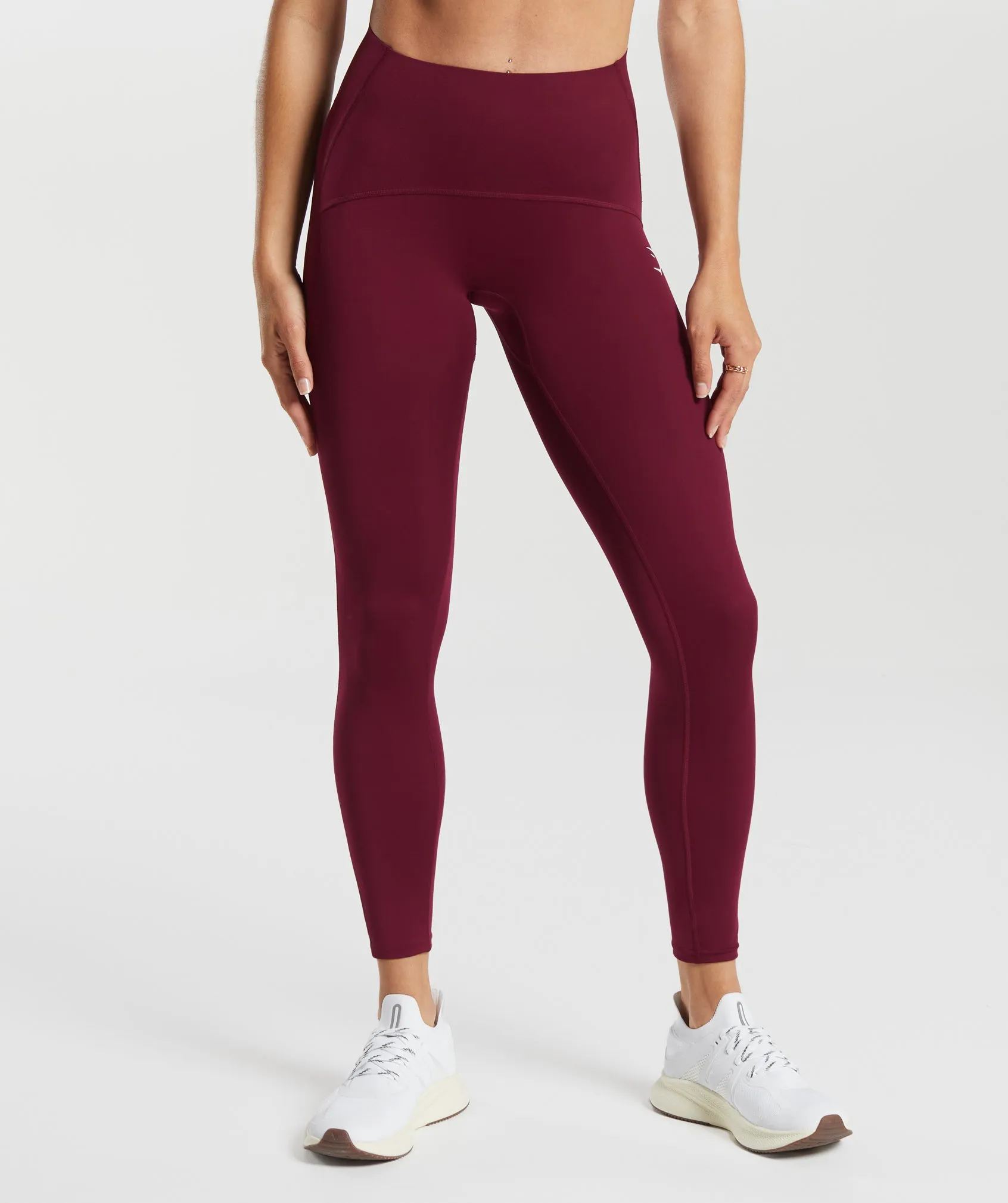 Gymshark Waist Support Leggings - Plum Pink