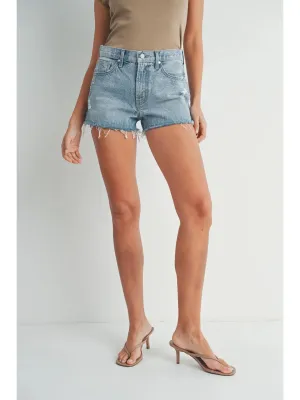 Kera Relaxed Denim Shorts