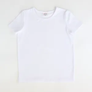 Out & About Girl's Tee - White