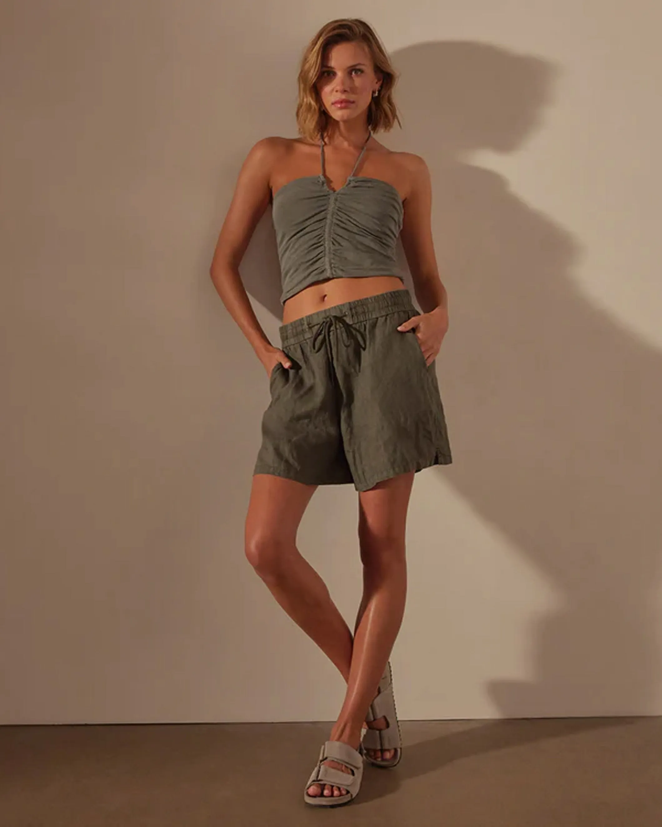 Relaxed Linen Short