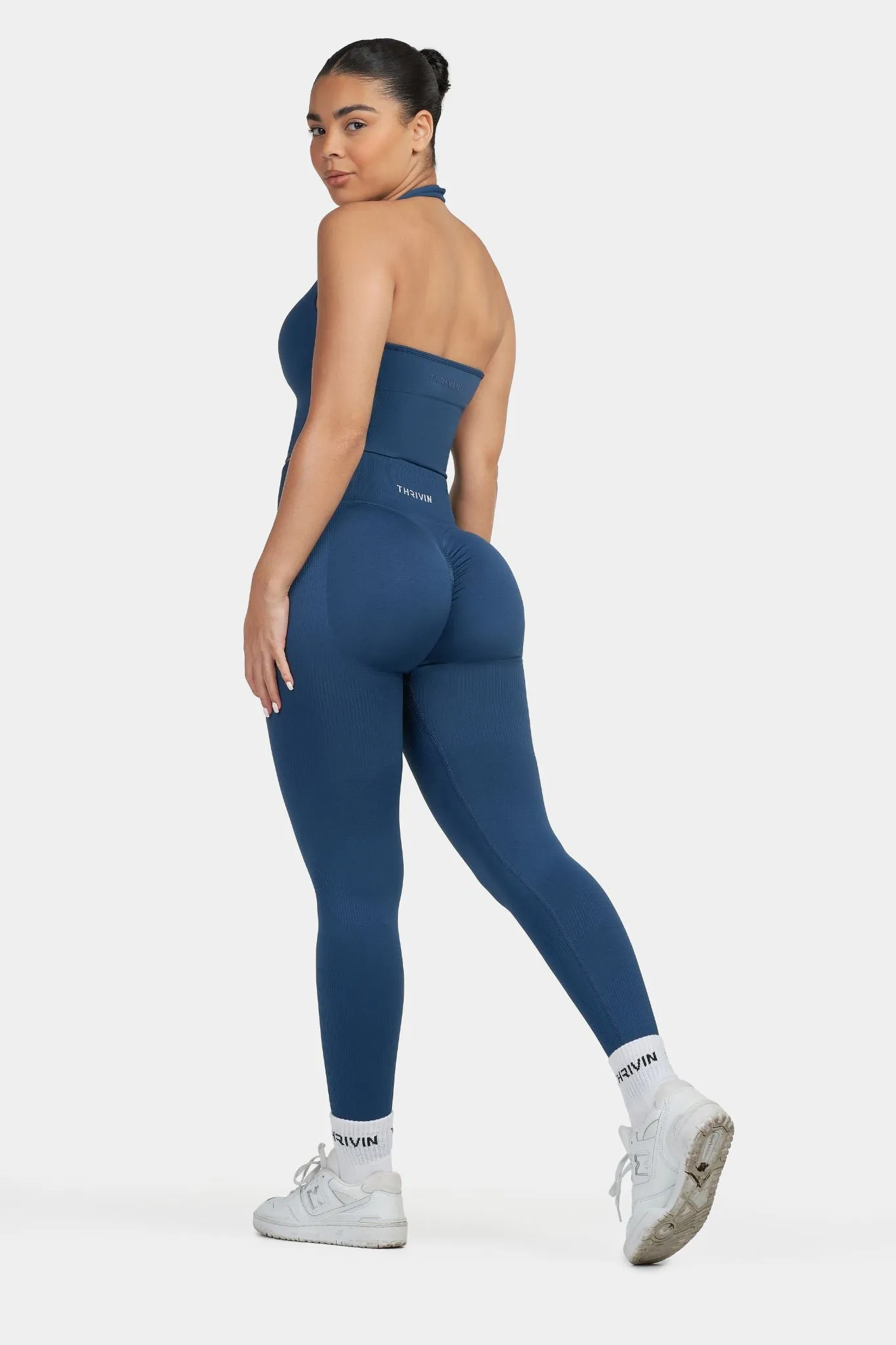 Sculpt Contour Leggings | Deep Sea