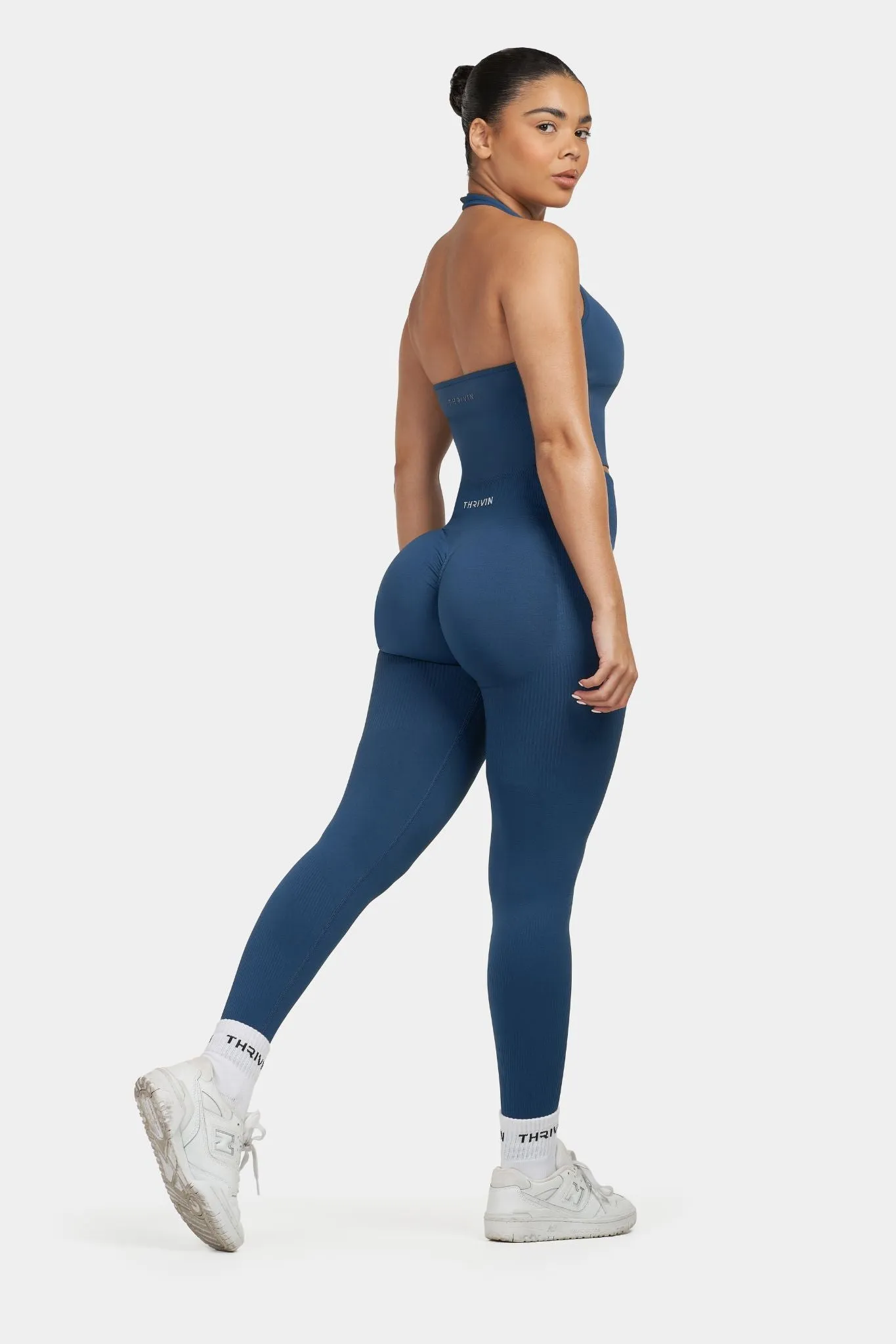 Sculpt Contour Leggings | Deep Sea