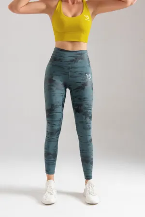 Tie Dye Looks High Waist Yoga Leggings