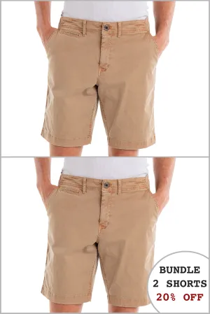 Walden 9" Chino Short 20% Off Bundle - Khaki